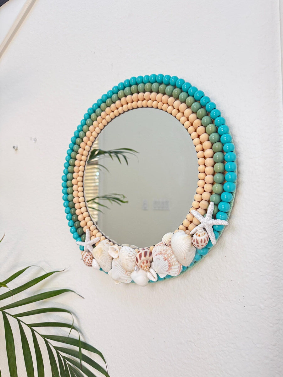 Seashell mirror for gifting